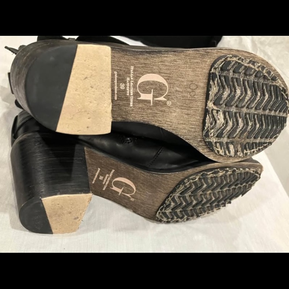 Women’s size 39 “Grotesque Shoes”, handsown Italian soft calf leather boots - Picture 8 of 13